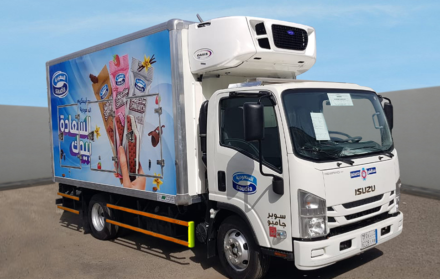 Ice cream body for transporting Ice Cream products Saudi Arabia