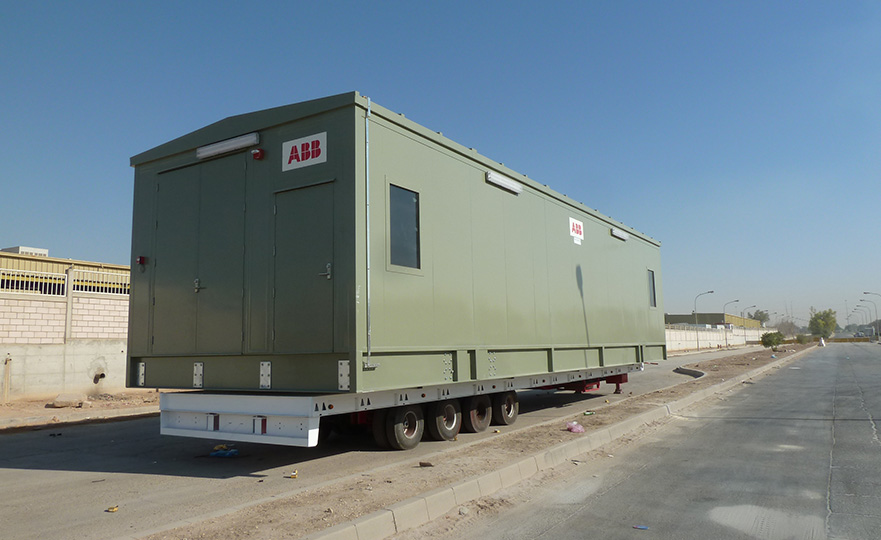 Pre fabricated containers Processing plant Saudi Arabia